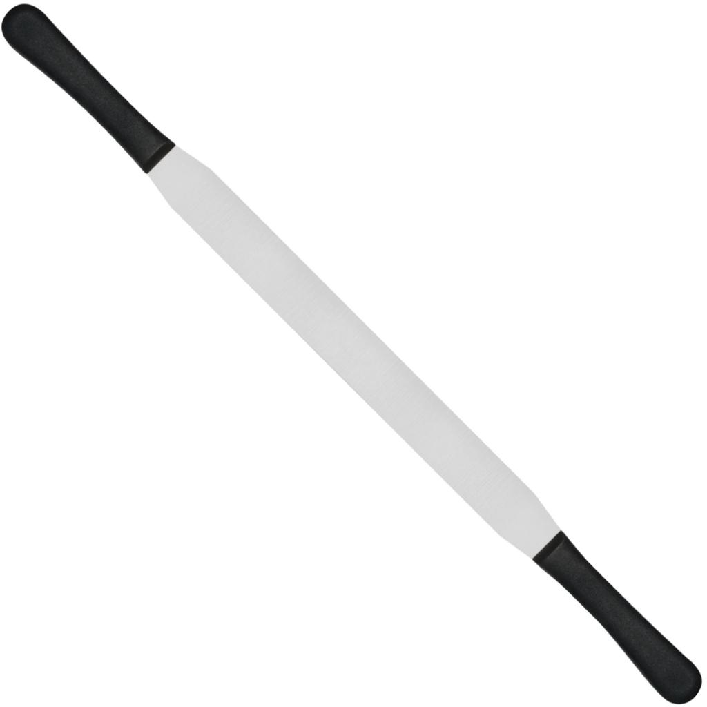 Hendi 840917 Creme 300 mm flat pastry spatula for spreading cake dough with two handles