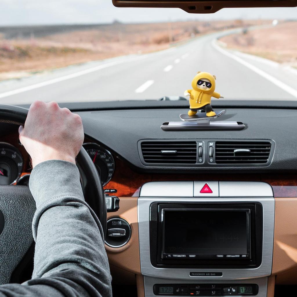 Mdikawe Bear Dashboard Decoration, Bear Dashboard Decor - Link Cute Dashboard Decor | Funny