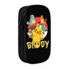 Pokemoned Team Pencil Cases Pen Holder Bag Girl Boy Big Capacity Students School Gifts Pencilcases