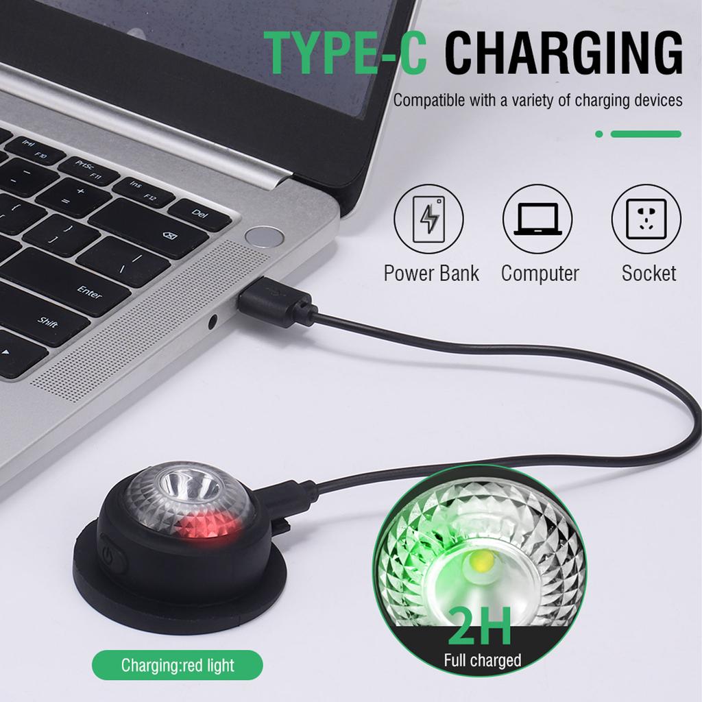 LED Running Belt Pouch IPX5 Waterproof 4 Level Lighting LED Light Waist Bag for Outdoor Riding