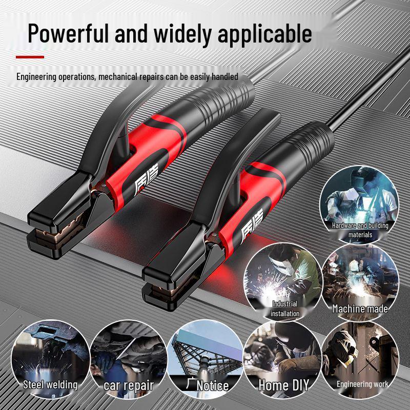 

Промышленные сварочные клещи из фиолетовой меди на 800 А с защитой от ожогов и очень толстыми ручками Lightweight 280A - Pack of 1