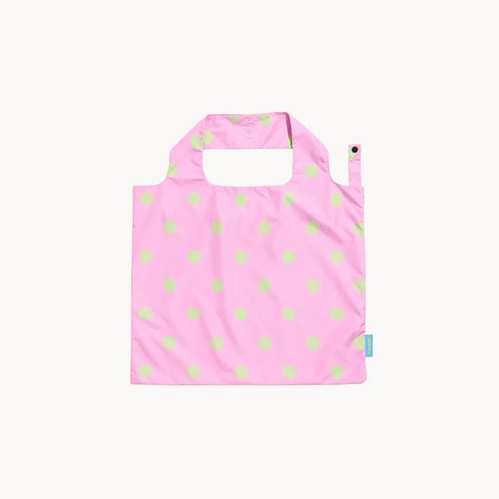 Lazy Reusable Folding Eco Bag Pink Citrus
