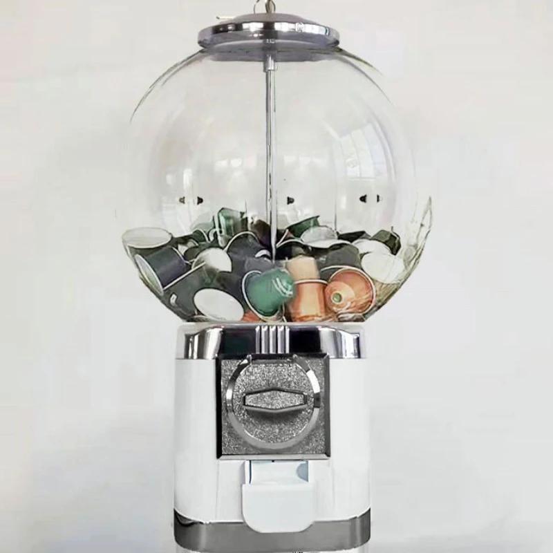 

Candy Dispenser Machine Capsules Transparent Candy Containers Storage Box Coins Organizer Children Funny Home and Decoration