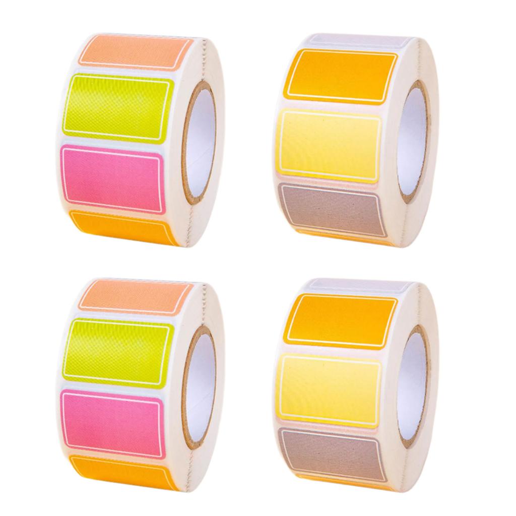 Waterproof Adhesive Labels for Organizing Home Office School Supplies With Tear Proof Designs
