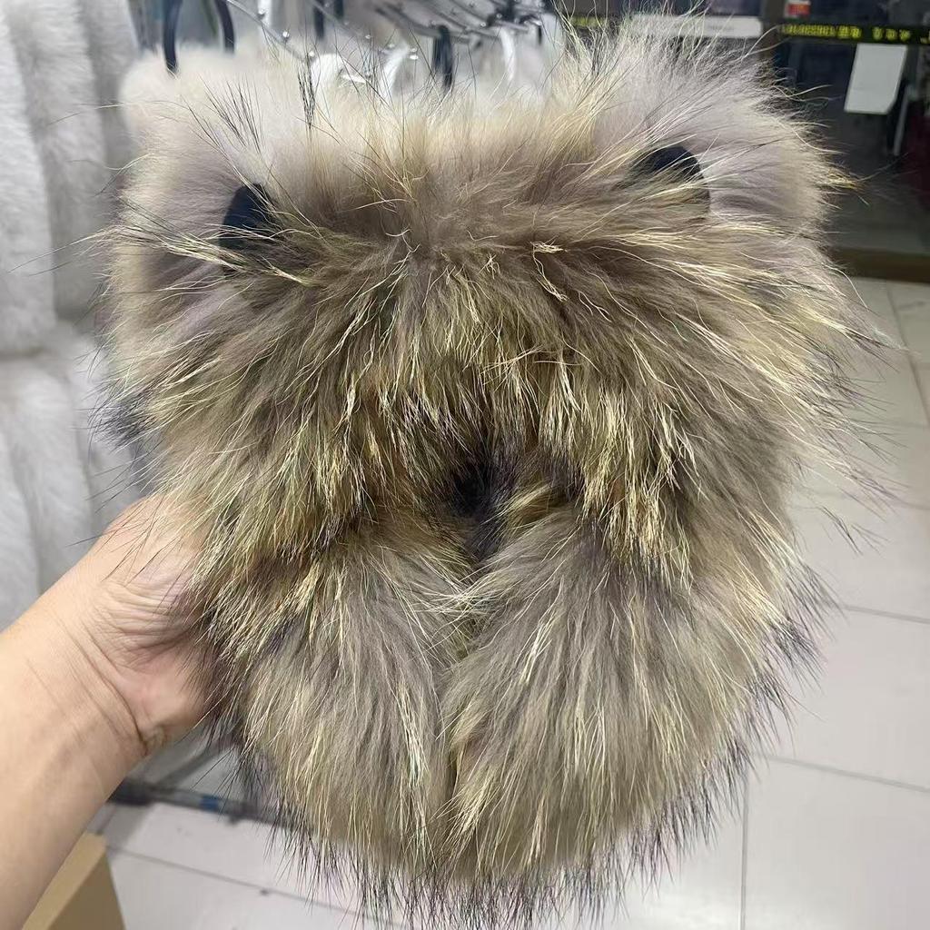 Real Fox Fur Cat Ear Earmuffs for Women - Cute, Cold-Proof, and Warm Winter Ear Warmers