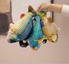 Creative Koi Crucian Carp Plush Crossbody Bag for Girls