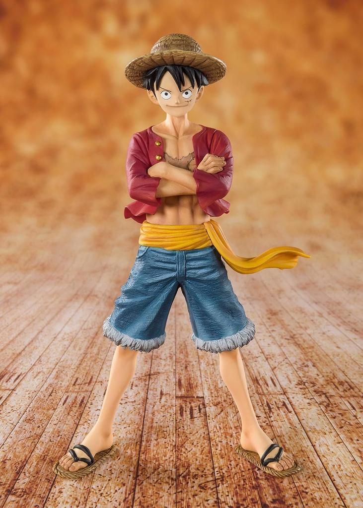 TAMASHII NATIONS Figuarts ZERO ONE PIECE Slamák Luffy Přibližně 140 mm PVC ABS Malovaná Pohyblivá Figurka (Verze pro další prodej) &