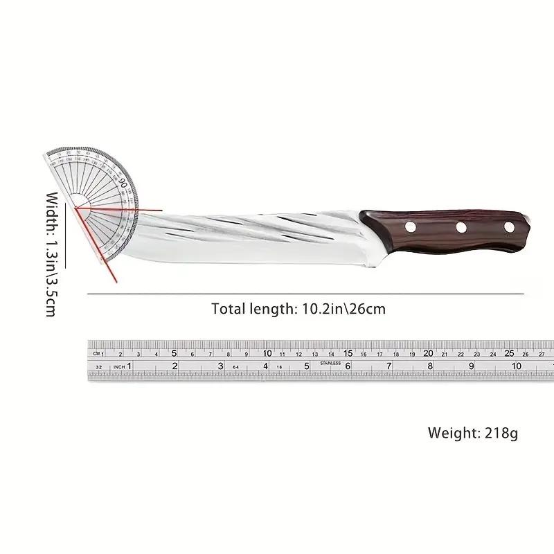 Purple Wood Meat Cutting Kitchen Knife Multi-purpose Knives Household Peeling Knife Cutter