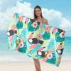 100 Dollar Scheine Geld Druck Polyester Strandtuch Neuheit Schnelltrocknend Badetücher Sommer Schwimmbad Urlaub Sanddicht Decke