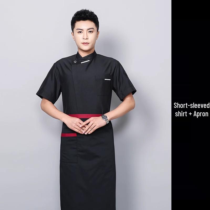 Set uniforme da chef: Opzioni a manica lunga e corta per Autunno/Inverno, Ideali per le cucine di Hotel e Ristoranti.