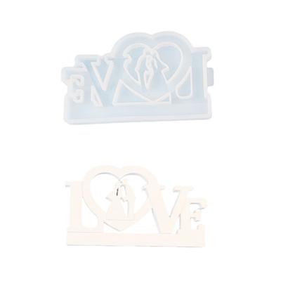 Silicone Love Kiss Mould for Candle Making Easy Releases Reusable Crafting Tool