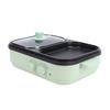 Hot Pot Electric with Grill Non Stick 2 In 1 Electric Pot and Griddle with Independent Dual Temperature Control for