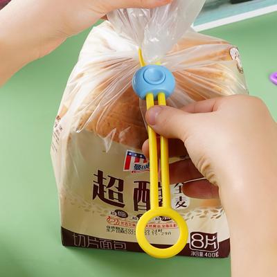 10Pcs Food Bag Sealing Strap Freshness Sealing Clip Adjustable Clips Sealer Storage