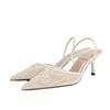 Zara Minimalist Elegant Stiletto Heels 6Cm Women Heels White 12817410
