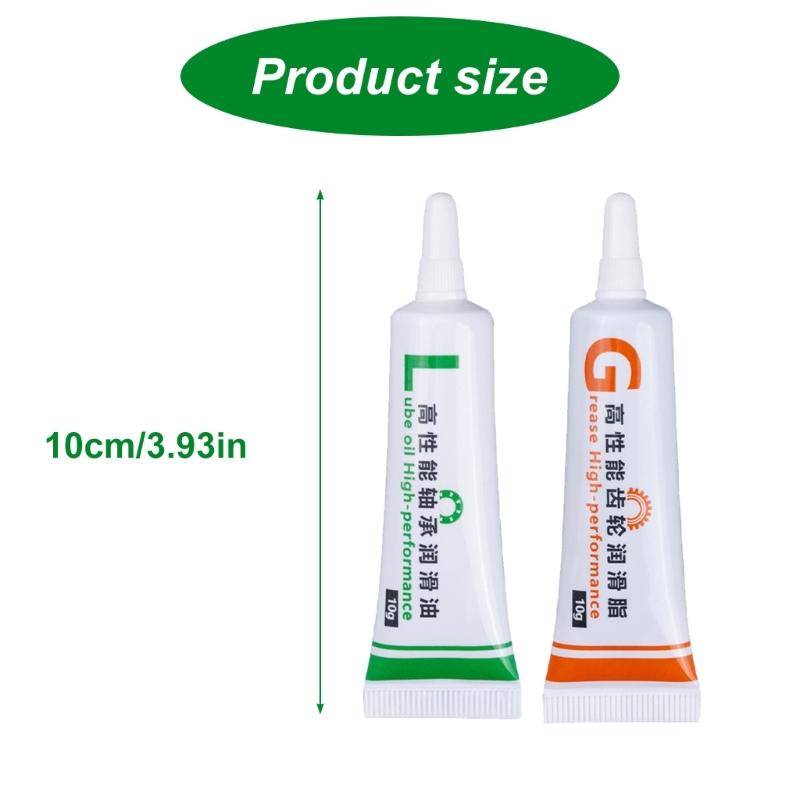 10g Fishing Reel Maintenance Lubricating Oil Wheel Bearing Maintenance Oil Gear Grease Reel Cleaner Butter Grease