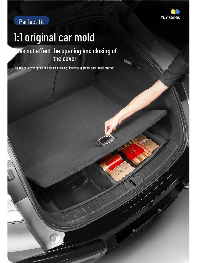 Xiaomi YU7 Car Trunk Lower Layer Hidden Storage Box