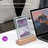 A44Z-Sand Art Moving Night Lamp Craft Quicksand 3D Landscape Flowing Sand Picture Hourglass Gift LED Table Night Light
