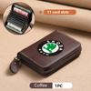 For Skoda Car Leather Wallet Motor ID Credit Card Ticket Storage Bag Octavia Superb RAPID FABIA KAMIQ KAROQ KODIAQ YETI kybf34