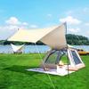 Portable Quick-Setup Outdoor Camping Tent with Tarp & Mat
