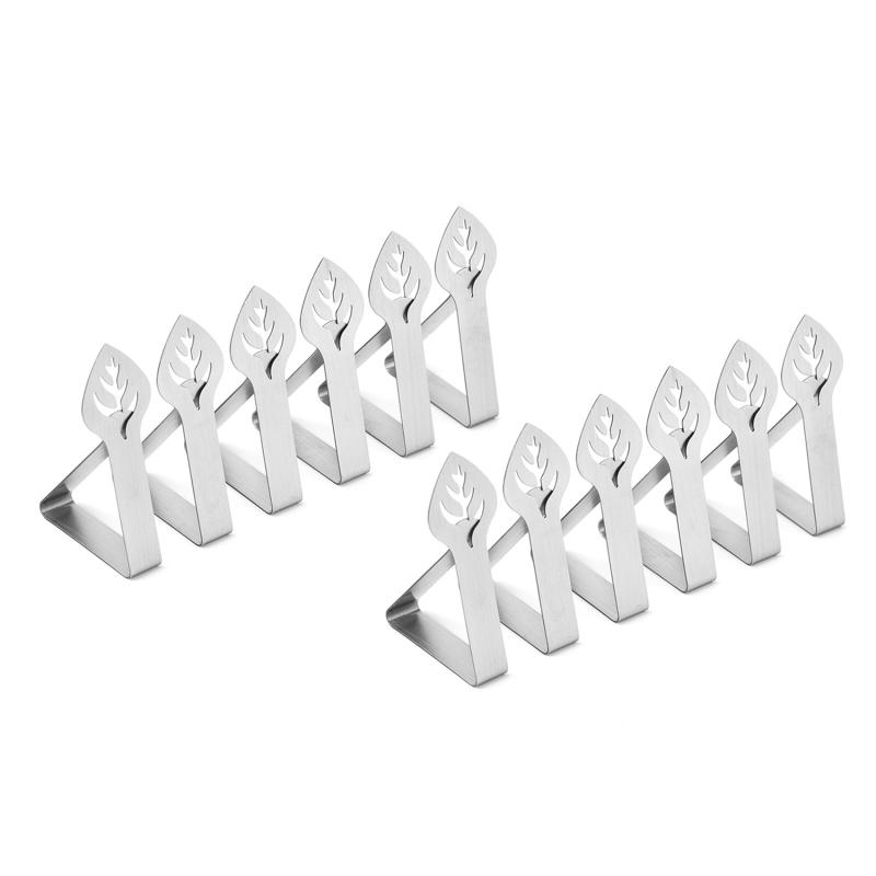 Stainless Steel Table Cloth Clip Wedding Picnic Table Cover Clip Holder Tablecloth Stable Clips for Restaurant Fixed Clip