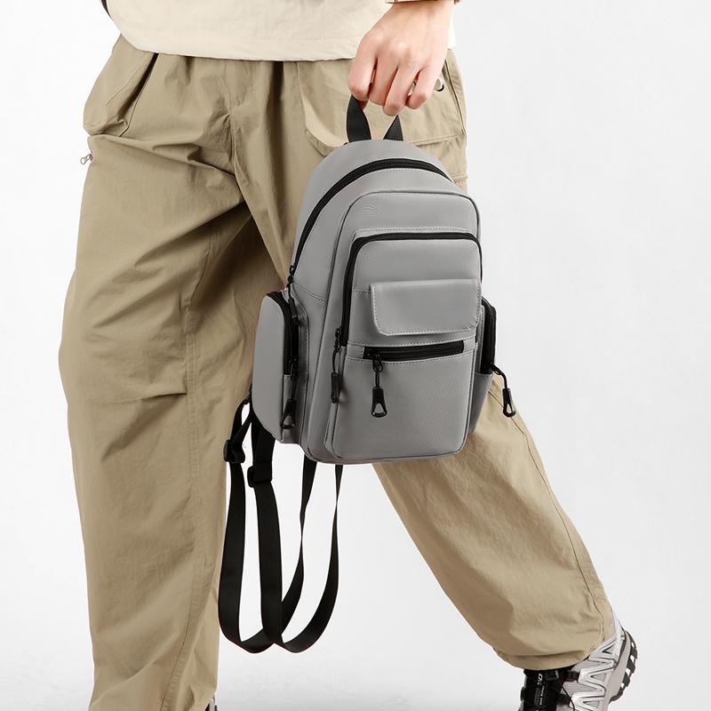 Men's Chest Bag Lightweight Outdoor Shoulder Bag Commuter Travel Backpack