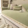 Sofa Cover Thicken Plush Non-Slip Couch Cushion for Living Room Soft Universal Sofa Cover Back Towel Sectional Sofa Mat