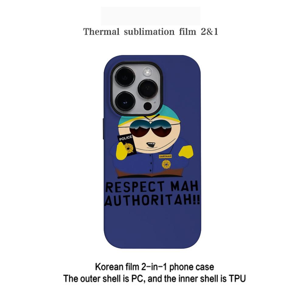 South park Classic anime motifs Phone Case Film shell For iPhone 16e 16 15 14 13 12 11 Pro Max Plus XS