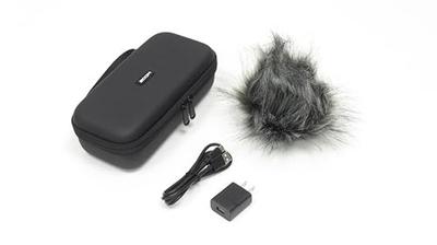 Zoom Sada příslušenství pro APH-6e H6essential Hairy winter, speciální pouzdro, kabel USB-C, síťový adaptér