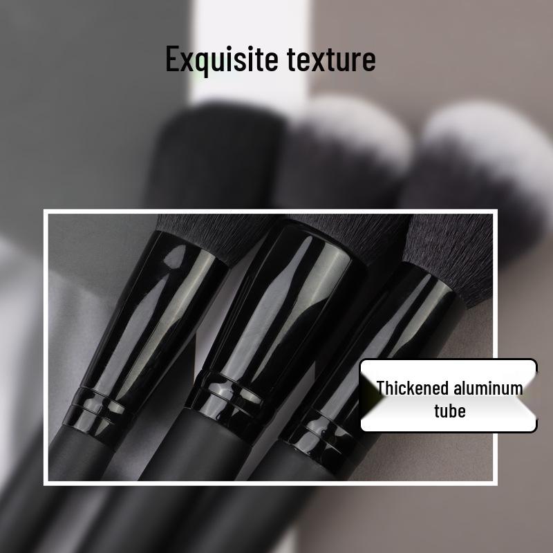 Professional 15-Piece Soft Makeup Brush Set for Powder, Eyeshadow, Blush & Highlight