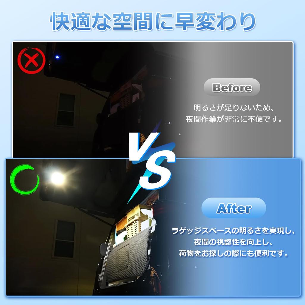 GIMUYA Toyota Alphard 40 Series Vellfire Extra Luggage Lamp, Rear Gate Light, ALPHARD VELLFIRE