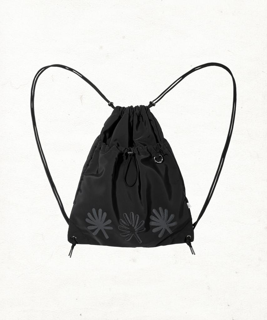 Dandel Dd Layer Symbol Gym Sack String Bag (Black)