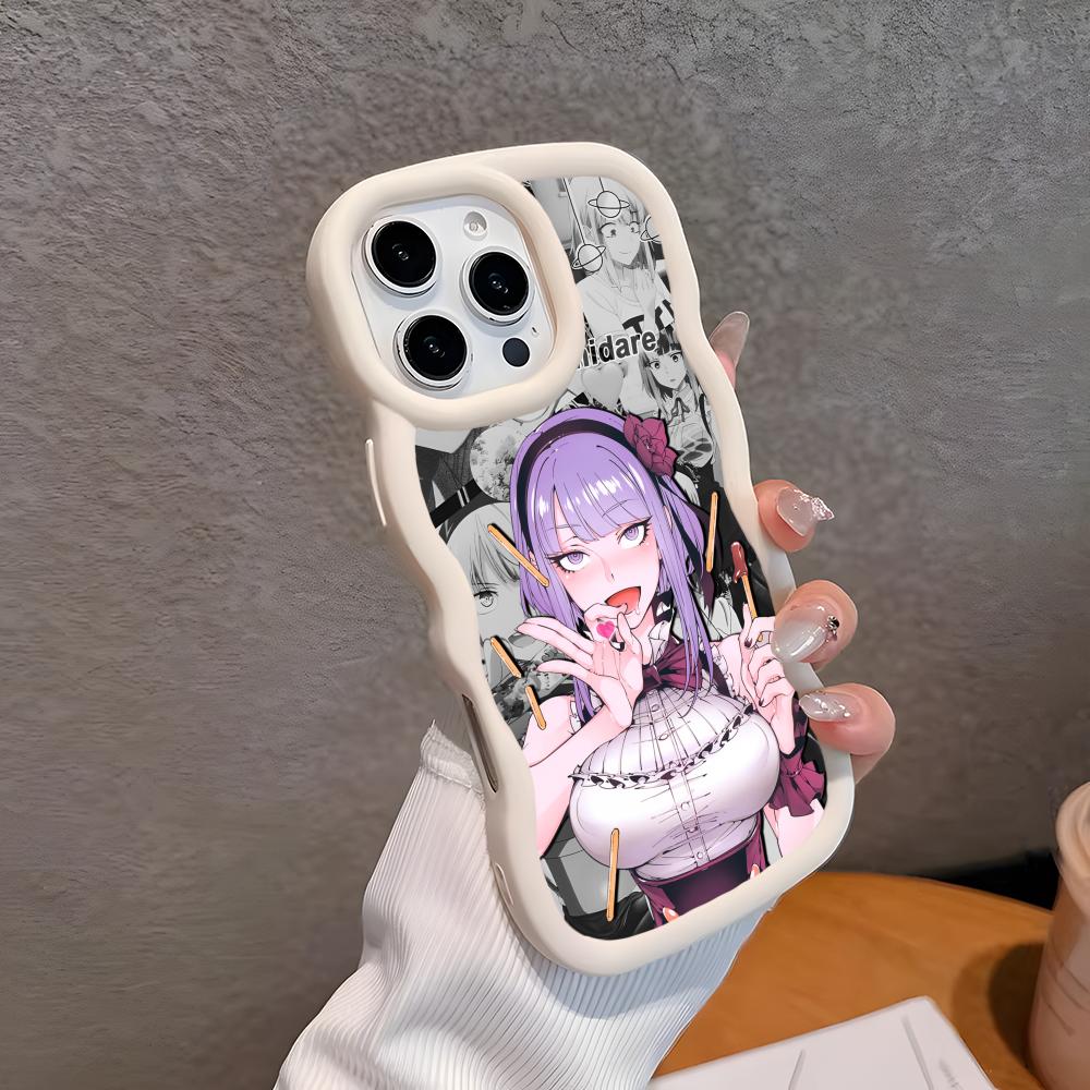 

Dagashi Kashi Hotaru Mobile Phone Case for iPhone 17 16 15 14 13 12 11 Air Pro Max Plus Wavy Edge TPU Colorful Cover Cover iPhone17 Pro Max