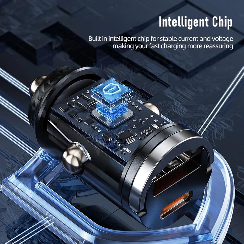 Cup Holders Car Charger USB Type-C Fast Charging Power Adapter For Jeep Grand Cherokee Wrangler JK Gladiator Compass Renegade Pa