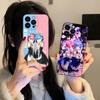 ReZero Rem Ram Matte TPU Mobile Phone Case for iPhone 17 16 15 14 13 12 11 X XR XS 8 7 Air Pro Max Plus Mini Colorful Cover