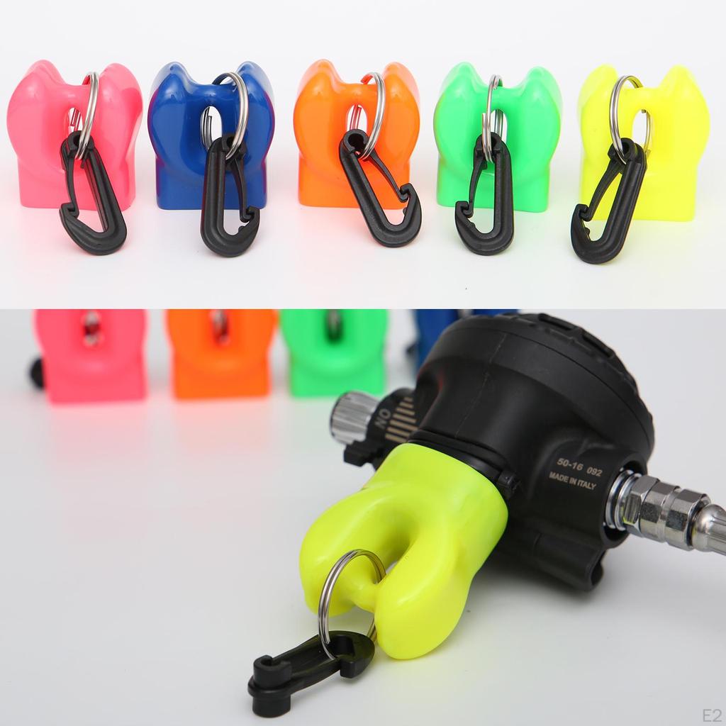 Scuba Dive Regulator pus Holder Retainer Dustproof Mouthpiece Cover Hanger Accessories