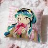 Cuscino Carino Anime U-Urusei Yatsura Copricuscino Comfort Premium Reversibile Copricuscino - Design Due in Uno per Qualsiasi Stanza e Interno Auto