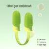 Pet Double Finger Toothbrush for Dogs & Cats - Teeth Cleaning Sleeve