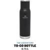 Bouteille isotherme - stanley - adventure to-go 0.75l noir - 20h chaud - 25h froid - étanche - sans bpa