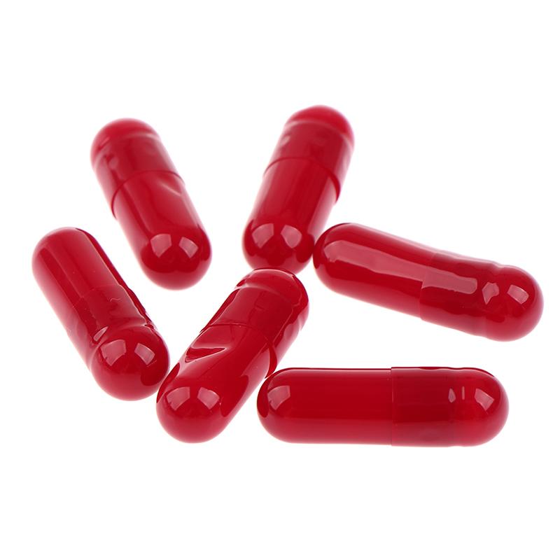 6Pcs/10Pcs Realistic Fake Blood Pills Vampire Capsules Horror Scary Funny Trick Toys Halloween April Fools Day Party Props