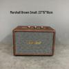 Marshall Speaker Model Ornament: Wooden Shell & Leather Wrap - Perfect for Model Home Decor