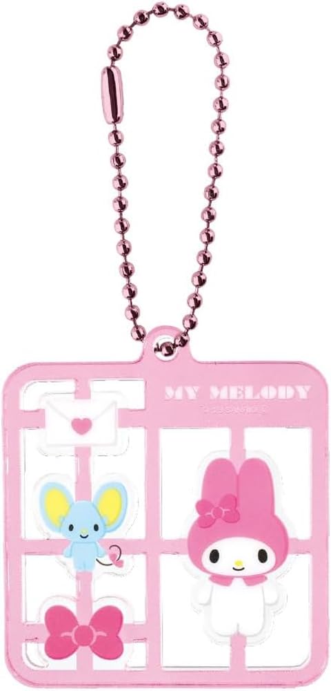 

Tees Factory Sanrio Пластиковая модель Стильный брелок Моя Мелодия SR-5541874MM