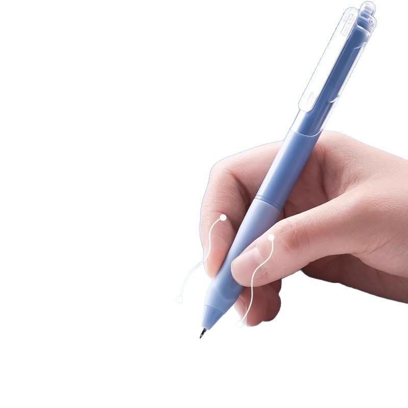High-Value Fast-Drying Click Gel Pen for Elementary Students, Exams, Special Pen Tip, Black Ink