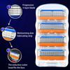 8Pcs 5-Layer Razor Blades Refills Replacement for Proglide Power Stainless Steel