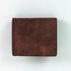 VARCO REAL WOOD Standard Wallet, Bifold Wallet for Men and Women, Genuine Leather, Made In Japan (Pueblo Chocolate)