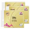 Gentle Breeze Silk Soft 4-Ply Facial Tissues, 100 Sheets/Pack, 8 Packs/Bundle - S Size Napkins