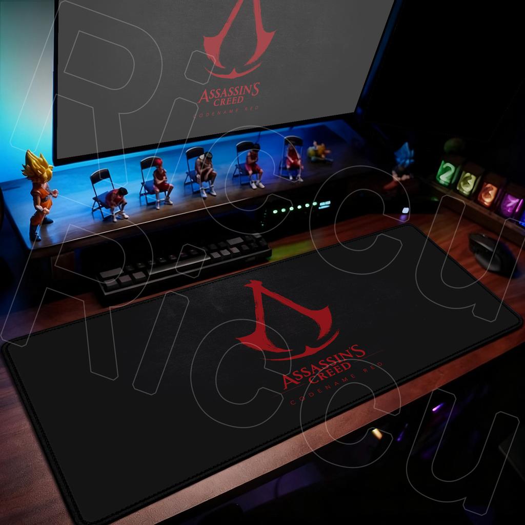40x90cm Large Gamer Mouse Pad A-Assassin S -Creed Laptop Non-slip Deskmat XXL Durable Keyboard Cabinet Gaming Office Accessories