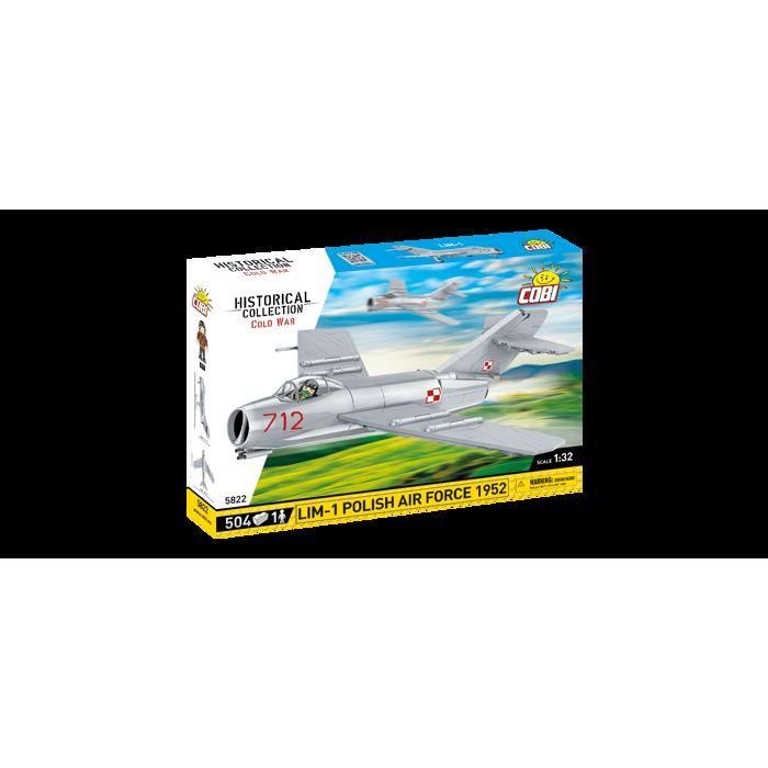 Maquette avion - COBI - LIM-1 POLISH AIR FORCE 1952 - 504 pièces - À partir de 8 ans - Mixte