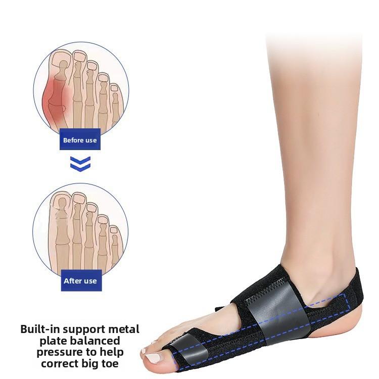 Thumb Valgus Aligner Thumb Protective Cover Steel Plate Foot Thumb Valgus Correction Toe Splitter Fixing Belt