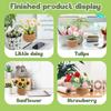 Flower Crochet Kit for Beginners Crochet Starter Kit for Complete Beginners Adults Crocheting Knitting Kit with Tutorials