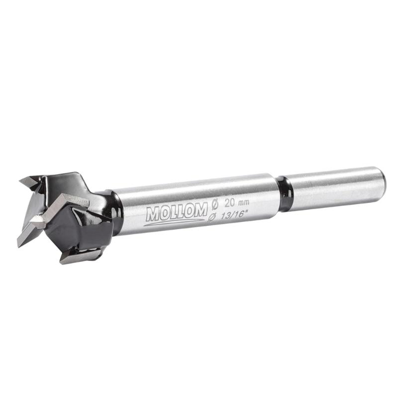 

Woodwork Wood Boring Drill Bits 20mm Hole Saw Stainless Steel Tip Round Shank Cutting for Hinge Plywood Woodworking 1